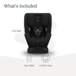 UPPAbaby Rove Convertible Car Seat - 2-in-1 Rear + Forward Facing - Quick + Secure 3-Step Install - Intuitive Safety Technology + Comfort Features - Cup Holder Included - Jake (Black Mélange) - Image 2