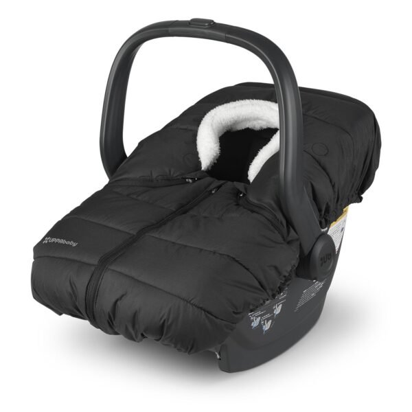 UPPAbaby CozyGanoosh for Aria and Mesa Infant Car Seat Carriers/Ultra-Plush. Weather-Proof/Charcoal