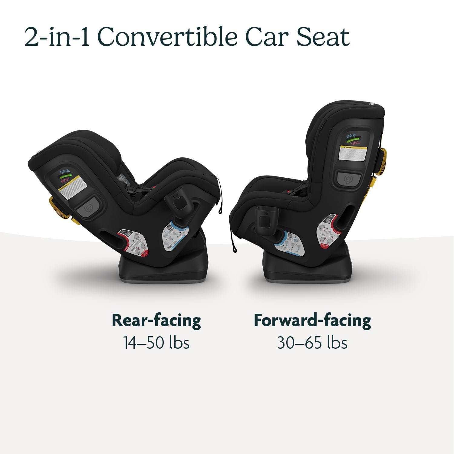 61I03TmNgBL._SL1500_.jpg UPPAbaby Rove Convertible Car Seat - 2-in-1 Rear + Forward Facing - Quick + Secure 3-Step Install - Intuitive Safety Technology + Comfort Features - Cup Holder Included - Jake (Black Mélange) - Image 3