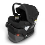 UPPAbaby Mesa V3 Infant Car Seat - Easy Installation + SmartSecure Technology - Attaches to Stroller | Base + Infant Insert Included - Jake (Charcoal)