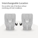 UPPAbaby Cup Holder for Rove Convertible Car Seat – Quick Attachment + Removal - Holds Various Size Beverages - BPA Free + Dishwasher Safe - Image 4