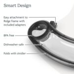 UPPAbaby Snack Tray for Ridge Stroller/Quick Attachment/Folds with Stroller - Image 3