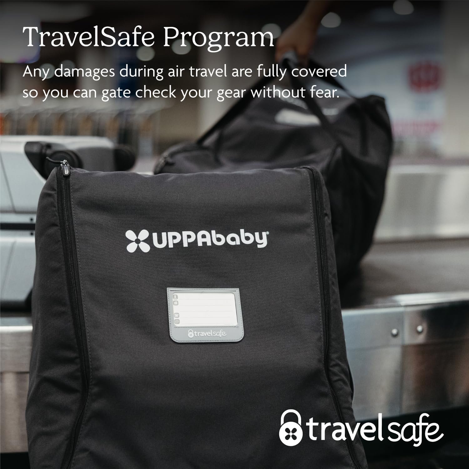 714gTzsVh1L._AC_SL1500_.jpg UPPAbaby Travel Bag for Aria and Mesa Infant Car Seats/Easy-Carry Handles + Durable Design/TravelSafe - Image 5