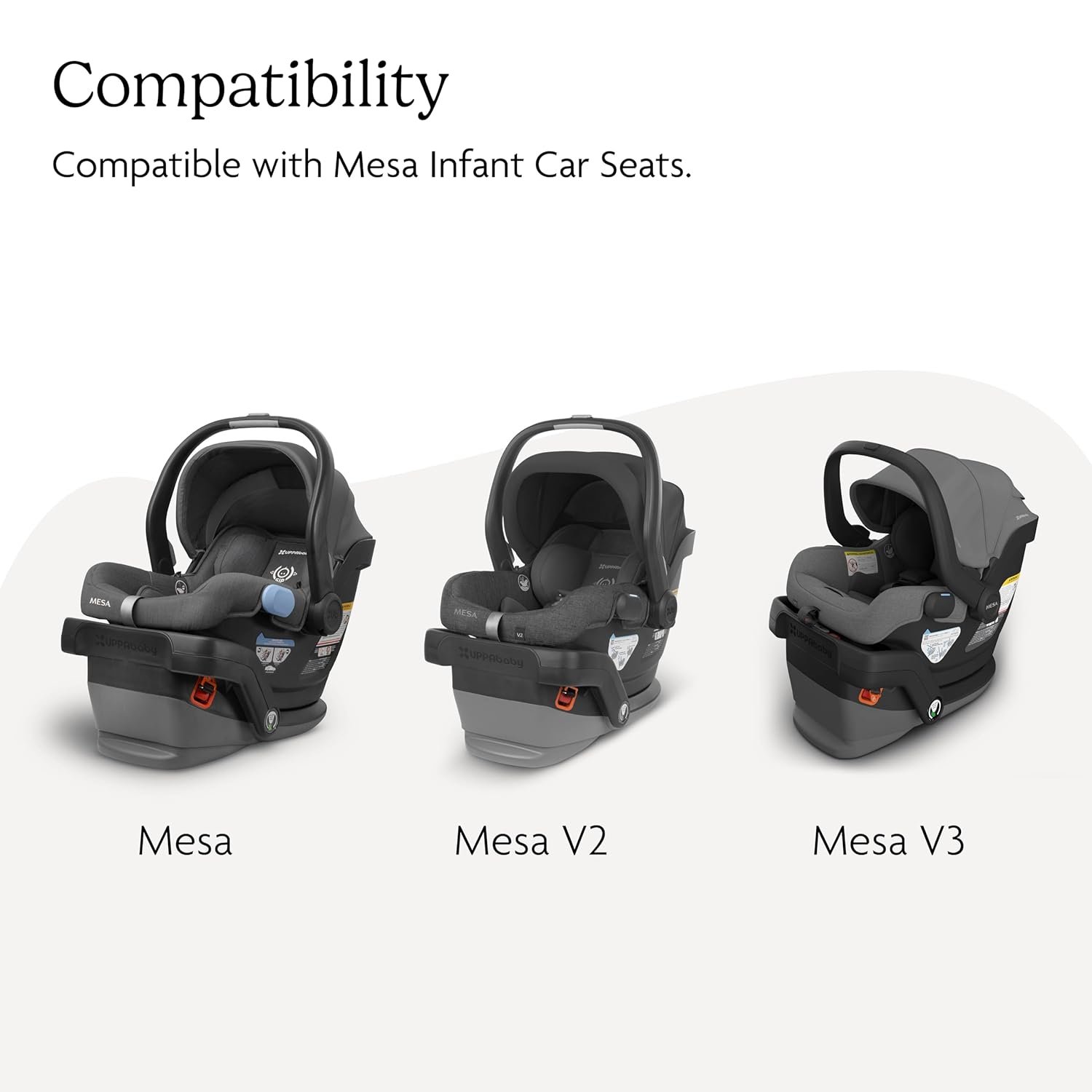 716M79M75EL._SL1500_.jpg UPPAbaby Extra Mesa Car Seat Base / Compatible with Mesa. V2 & V3 Infant Car Seats / SmartSecure Installation - Image 5