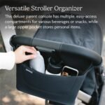 UPPAbaby Carry-All Parent Organizer / Fits on Vista. Cruz. Minu. Minu Duo. G-Series Strollers / Secure Zippered Pocket + Beverage Compartments - Image 2
