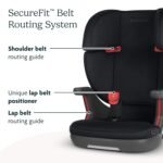 UPPAbaby Alta V2 High Back Booster Seat/Seven-Position. Active Support Headrest for Growing Children/SecureFit Integrated Belt Guide + Positioner/Cup Holder Included/Jake (Black Mélange) - Image 5