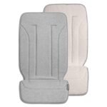 UPPAbaby Reversible Seat Liner/Water-Resistant and Comfortable/Easy Stroller Attachment/Phoebe (Breathable Light Grey/Cozy Fleece)