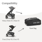UPPAbaby Travel Bag for Vista and Cruz Strollers - Includes TravelSafe Program Coverage. Inner Wheel Bag and Storage Pocket - Smooth Wheels. Handles + Durable Design - Image 6