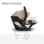 UPPAbaby Mesa V3 Infant Car Seat - Easy Installation + SmartSecure Technology - Attaches to Stroller | Base + Infant Insert Included - Declan (Oat Mélange) - Image 2