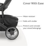 UPPAbaby Basket Cover for Cruz V2 and V3 Strollers - Protects and Conceals Belongings - Easy Attachment and Access - Water-Resistant Material - Image 3