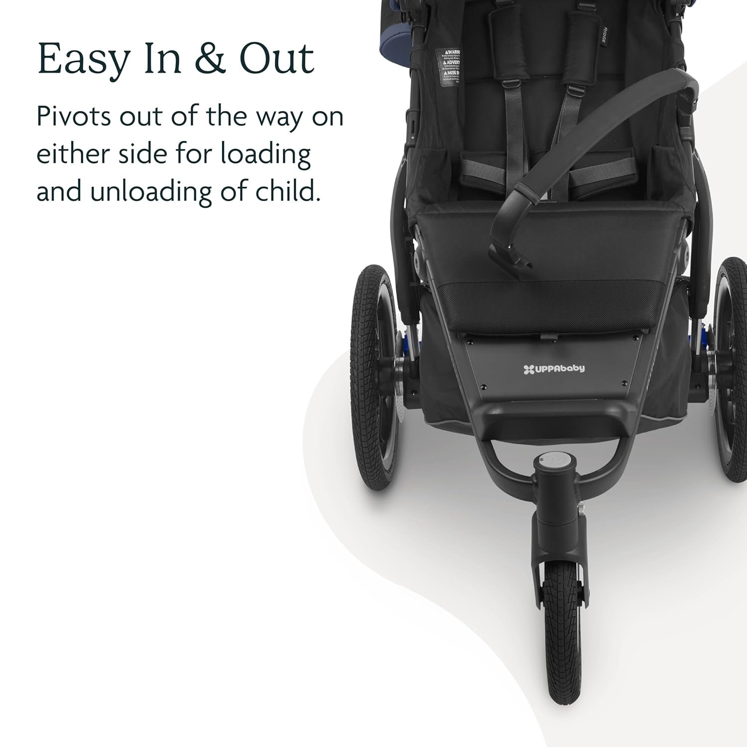 71earscjLKL._SL1500_.jpg UPPAbaby Bumper Bar for Ridge Stroller/Quick Attachment/Folds with Stroller - Image 4