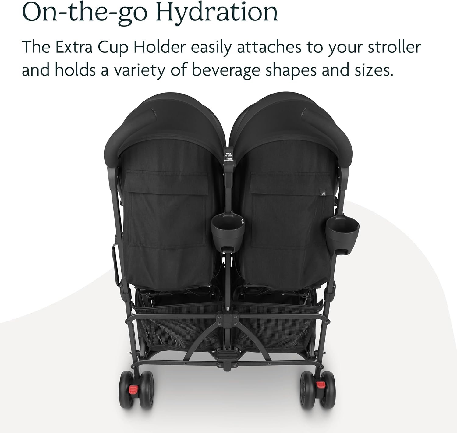 71iCL9Gb7-L._AC_SL1500_.jpg UPPAbaby Cup Holder (Only Fits G-Luxe (models 2013-2017). G-Link. and G-Link V2 strollers) - Image 2