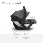 UPPAbaby Mesa V3 Infant Car Seat - Easy Installation + SmartSecure Technology - Attaches to Stroller | Base + Infant Insert Included - Greyson (Charcoal Mélange) - Image 2