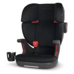 UPPAbaby Alta V2 High Back Booster Seat/Seven-Position. Active Support Headrest for Growing Children/SecureFit Integrated Belt Guide + Positioner/Cup Holder Included/Jake (Black Mélange)