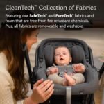 UPPAbaby Mesa V2 Infant Car Seat/Easy Installation/Innovative SmartSecure Technology/Base + Robust Infant Insert Included/Direct Stroller Attachment/Greyson (Charcoal Mélange) - Image 3