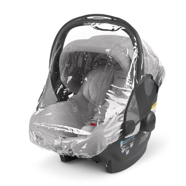 UPPAbaby Rain Shield for Mesa and Aria Infant Car Seat Carriers - Waterproof and Windproof Coverage - Ventilated Design - Quick Attachment