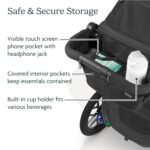 UPPAbaby Parent Console for Ridge Stroller/Secure Zippered Pocket + Beverage Compartments/Touch Screen Phone Pocket - Image 3