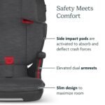 UPPAbaby Alta V2 High Back Booster Seat/Seven-Position. Active Support Headrest for Growing Children/SecureFit Integrated Belt Guide + Positioner/Cup Holder Included/Greyson (Grey Mélange) - Image 6