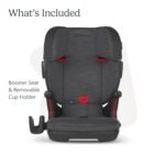 UPPAbaby Alta V2 High Back Booster Seat/Seven-Position. Active Support Headrest for Growing Children/SecureFit Integrated Belt Guide + Positioner/Cup Holder Included/Greyson (Grey Mélange) - Image 2