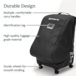 UPPAbaby Travel Bag for Rove. Knox and Alta Car Seats - Smooth Wheels. Handles + Durable Design - Includes TravelSafe Protection - Image 3