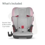 UPPAbaby Alta V2 High Back Booster Seat/Seven-Position. Active Support Headrest for Growing Children/SecureFit Integrated Belt Guide + Positioner/Cup Holder Included/Iris (Grey Mélange/Lavender) - Image 2