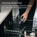 UPPAbaby Cup Holder for Vista. Cruz. Minu Strollers - Quick. Intuitive Attachment + Removal - Securely Holds Various Size Beverages - BPA Free + Dishwasher Safe - Folds Attached - Image 5