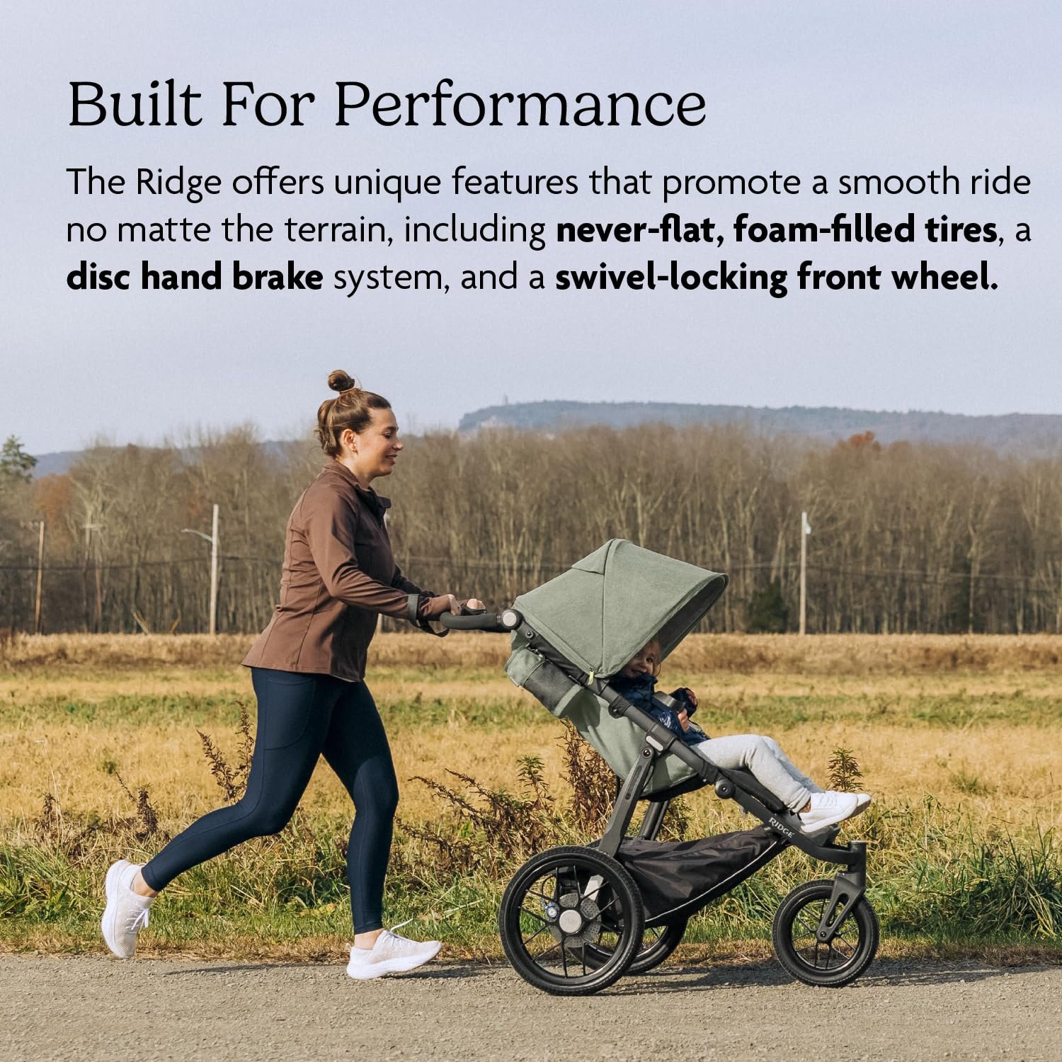 Version 1.0.0 UPPAbaby Travel System – Ridge Stroller + Aria Lightweight Car Seat Combo - Toddler Seat. Rain Shield. Bug Shield. Car Seat. Base with Load Leg + Infant Insert Included – Jake (Charcoal) - Image 6