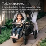 UPPAbaby Snack Tray for Vista. Cruz. RumbleSeat / Quick Attachment / Folds with Stroller - Image 4