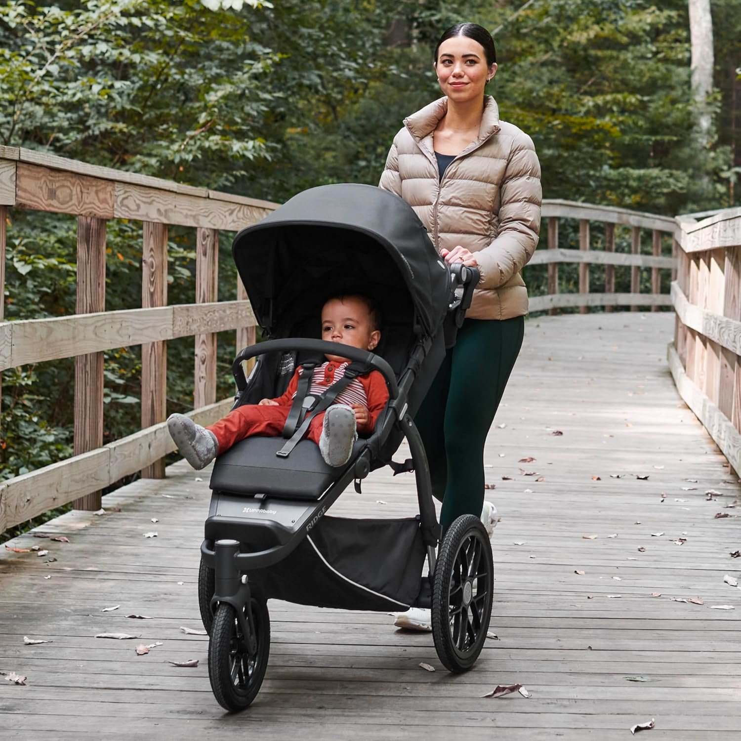 91DGDzVux2L._SL1500_.jpg UPPAbaby Bumper Bar for Ridge Stroller/Quick Attachment/Folds with Stroller - Image 5
