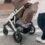 UPPAbaby Changing Backpack/Multiple Storage Compartments/Stroller Strap Attachment/Bottle Insulator and Changing Pad Included/Greyson (Charcoal Mélange/Saddle Leather) - Image 6